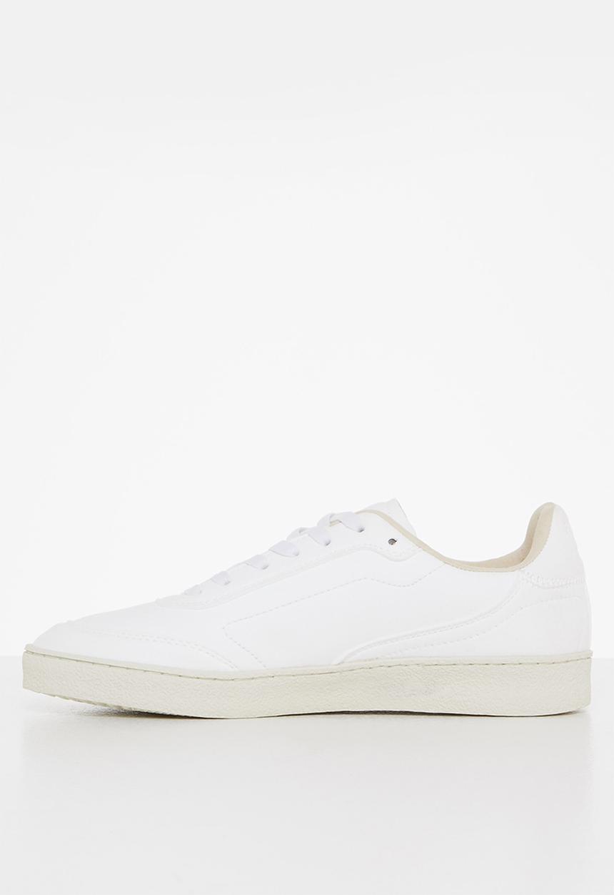 Superdry. - Vegan retro ov sleek trainer - white
