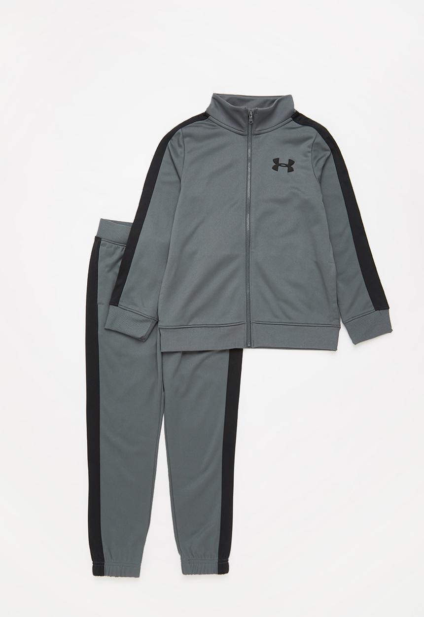 Under Armour - Ua knit track suit -pitch grey & black