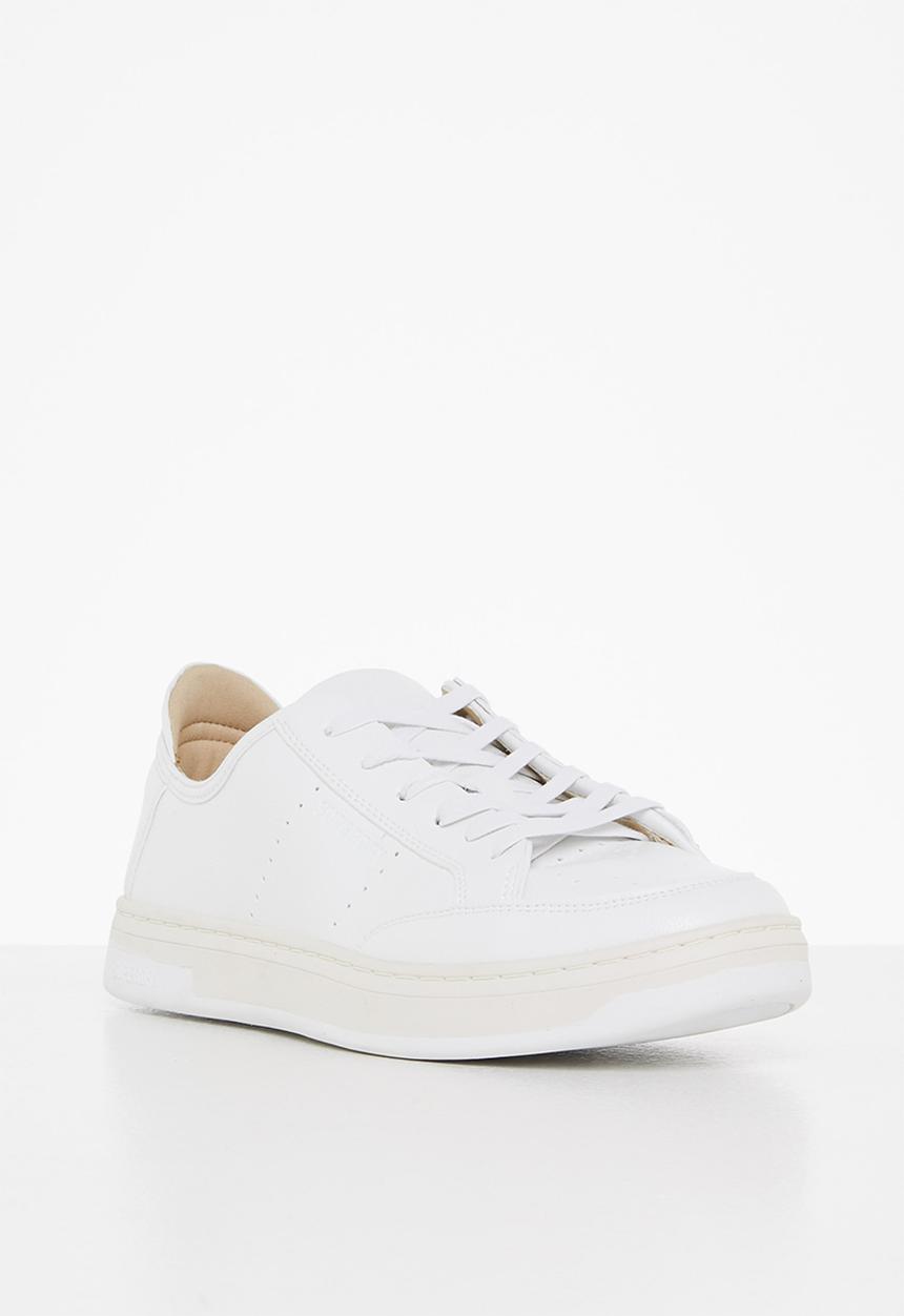 Superdry. - Vegan basket sport low trainer - white