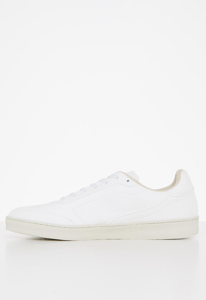 Superdry. - Vegan retro ov sleek trainer - white