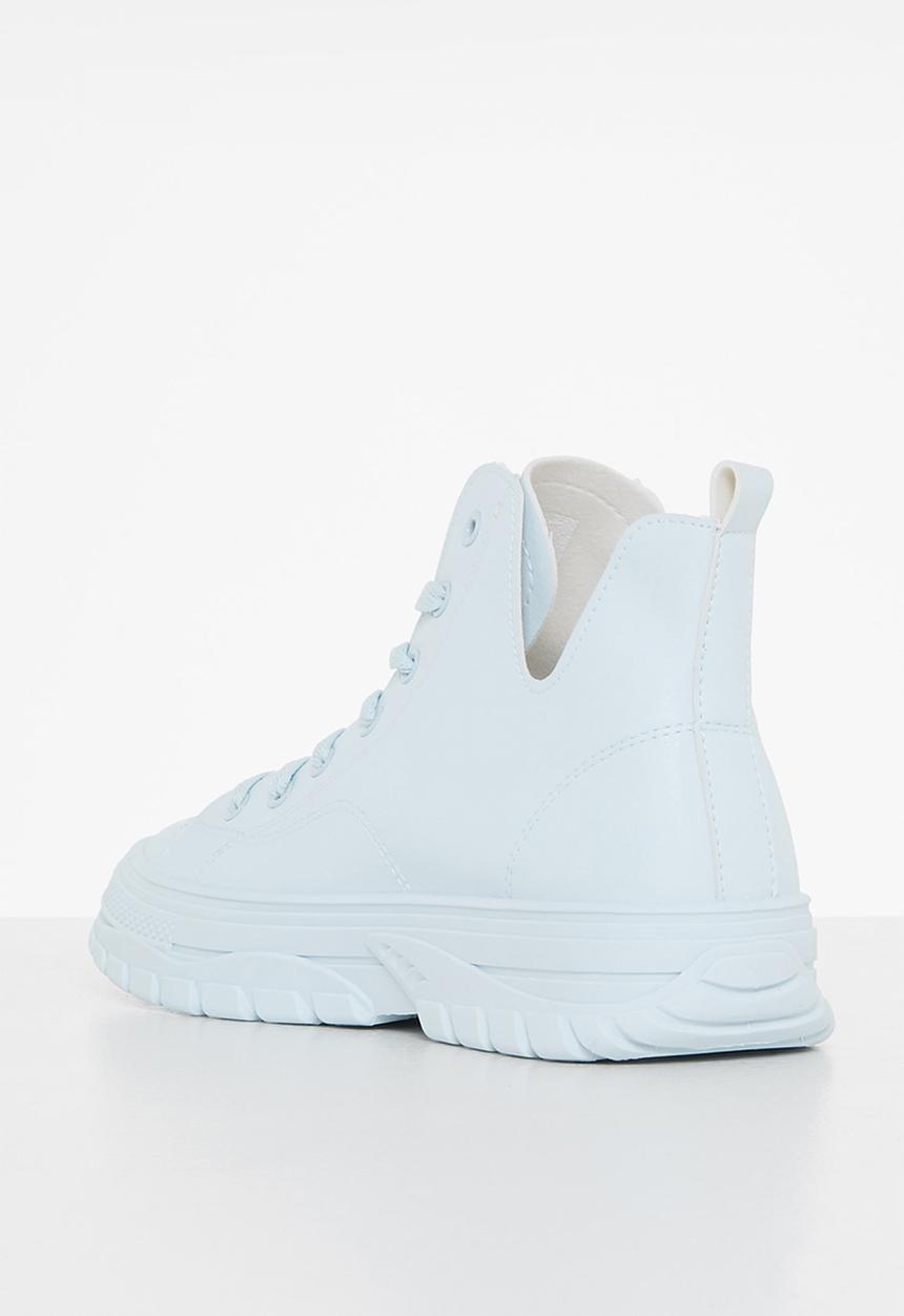 Tom Tom - Chunky lace-up ankle boot - baby blue