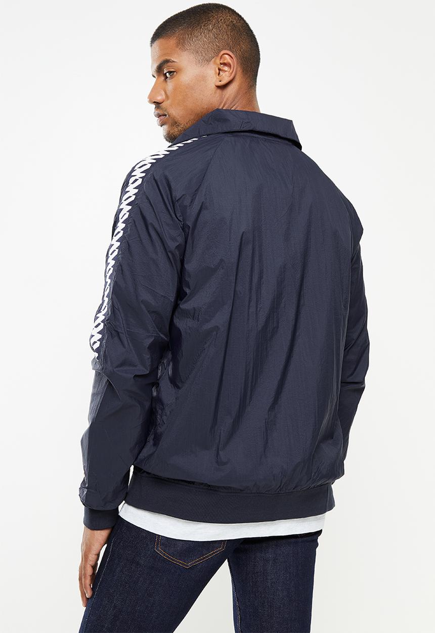 Superdry. - Non hooded track wind runner - deep navy