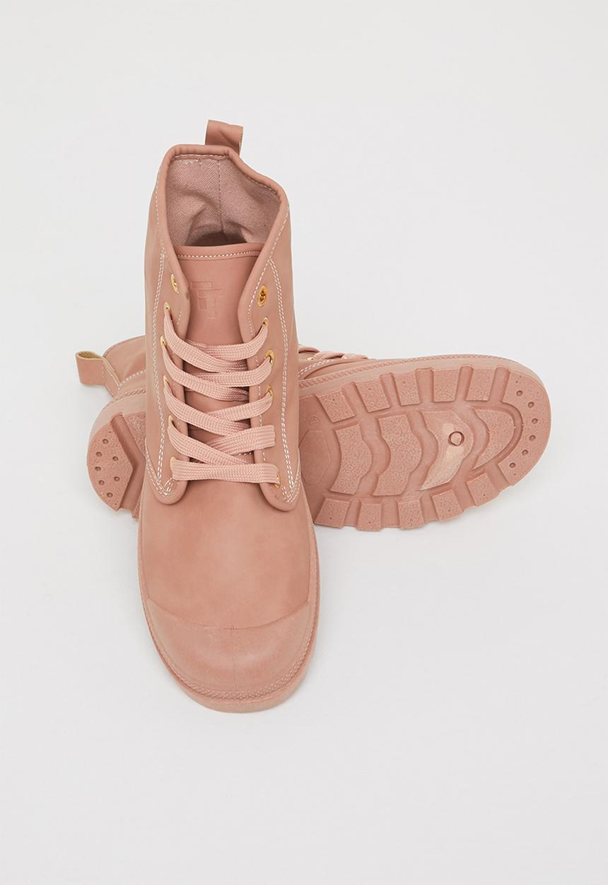 Tom Tom - Chunky lace-up ankle boot - mink mono
