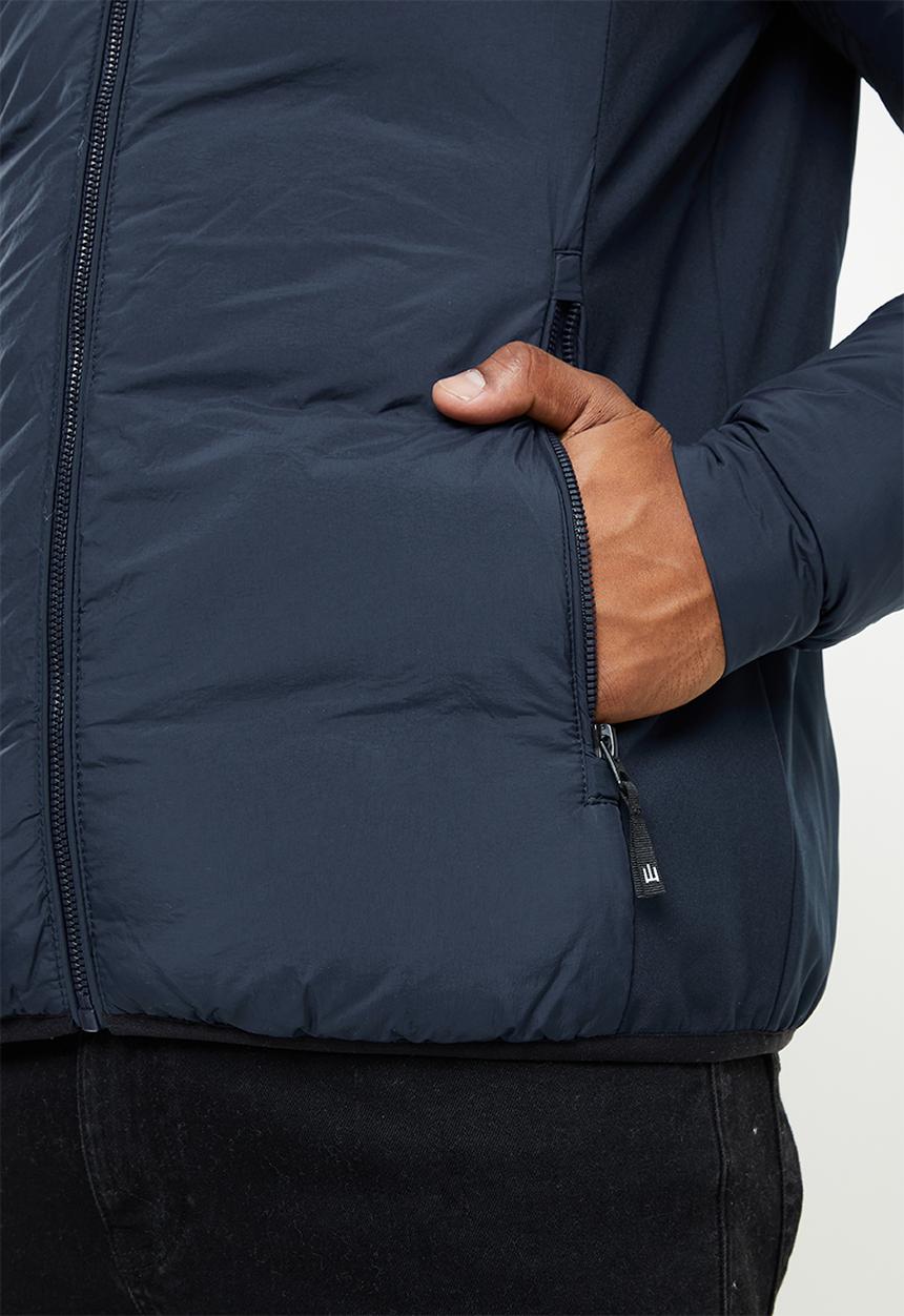 Superdry. - Expedition down windbreaker - eclipse navy