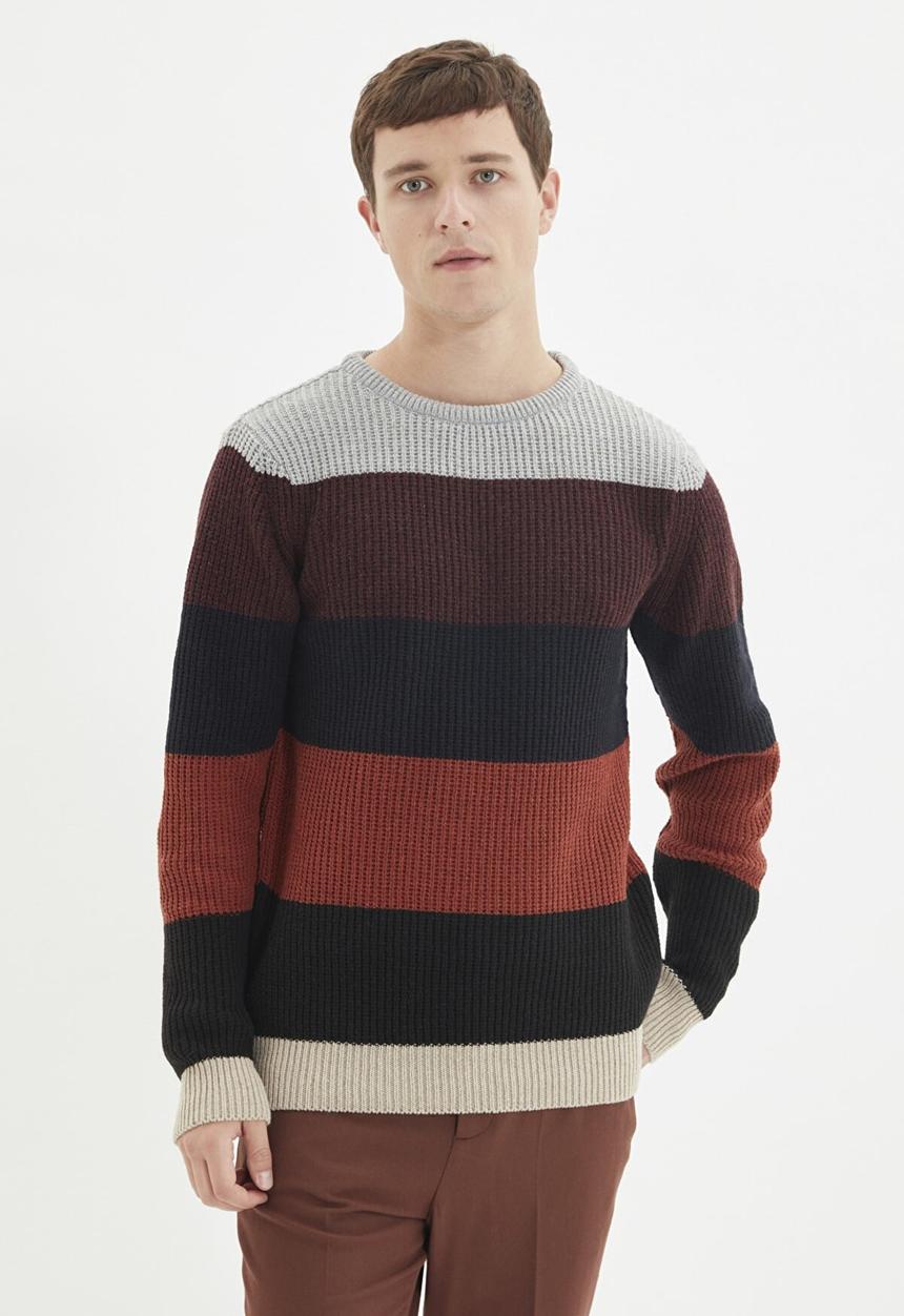 Trendyol - Sam colour block knit - multi