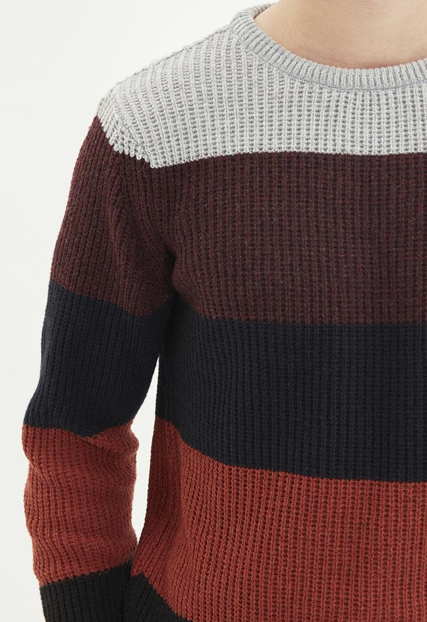 Trendyol - Sam colour block knit - multi