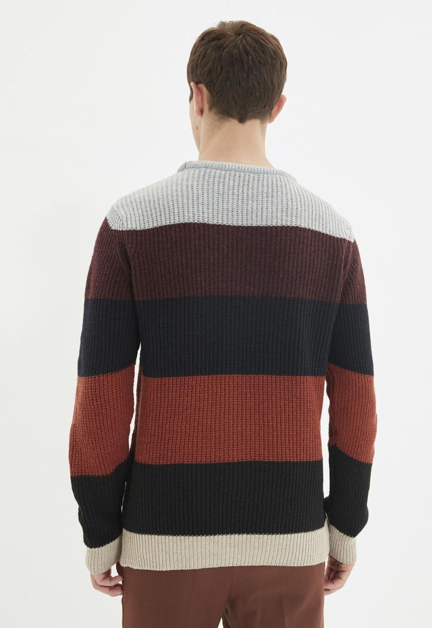 Trendyol - Sam colour block knit - multi