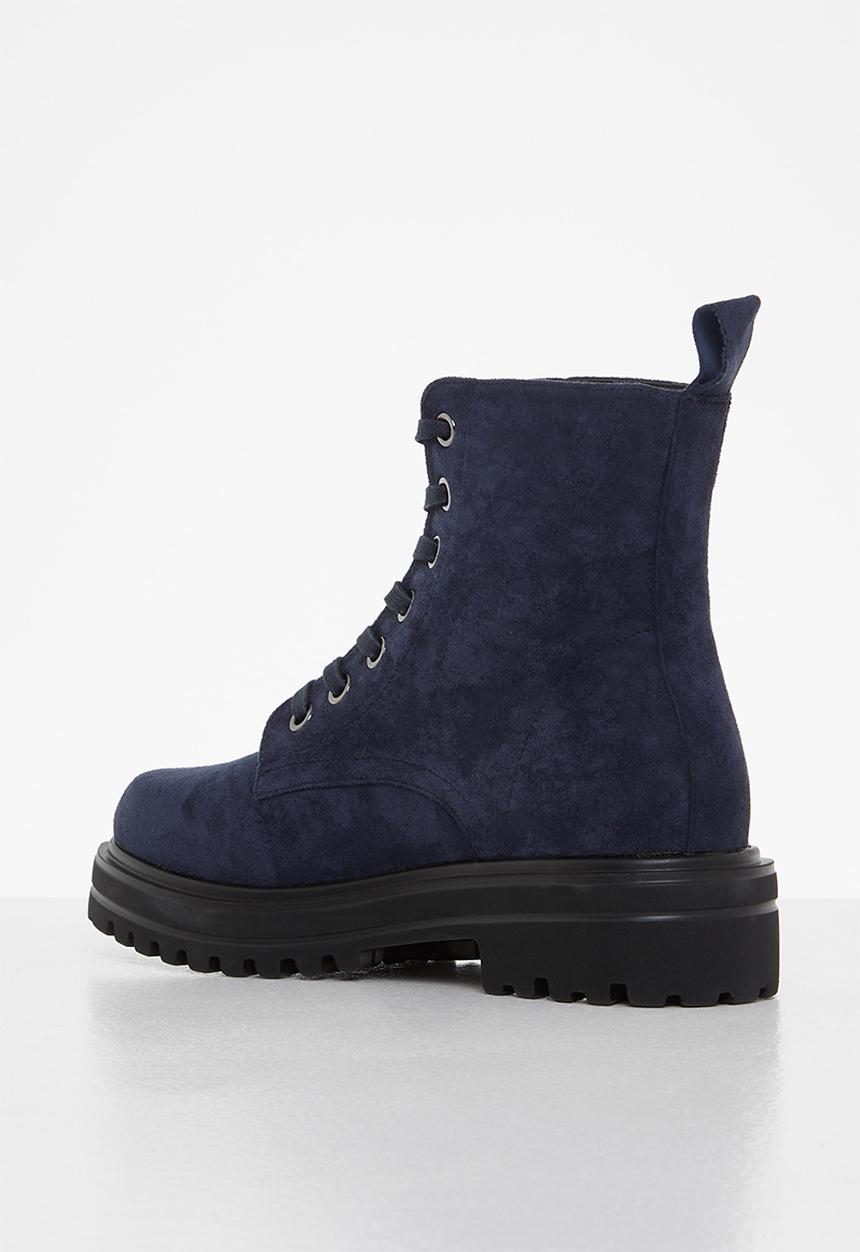 Madison® - Shay chunky lace up boot - navy