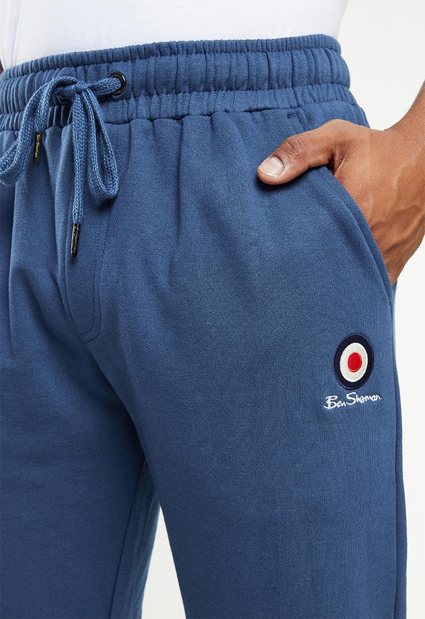 Ben Sherman - Target emb jogger - blue