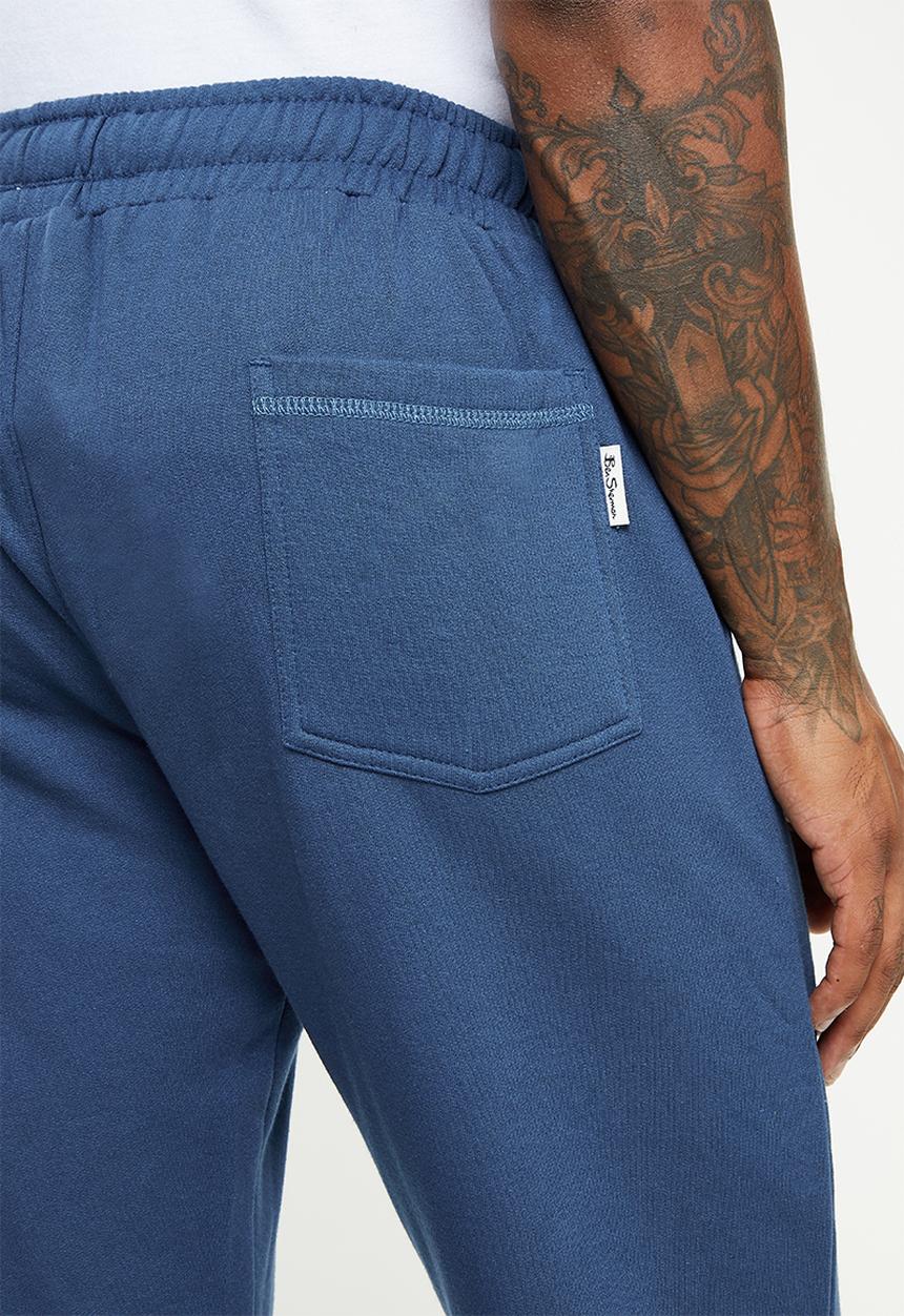 Ben Sherman - Target emb jogger - blue