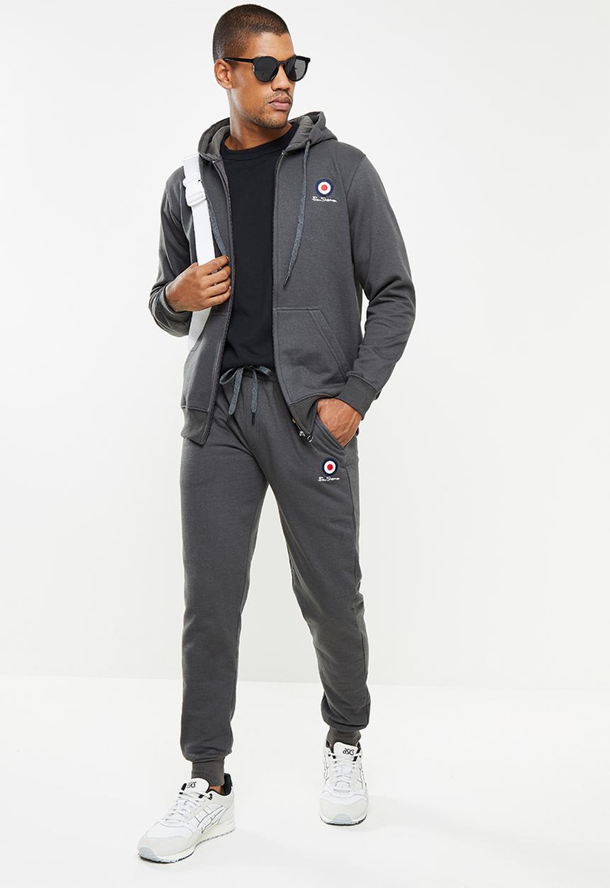 Ben Sherman - Target emb jogger - charcoal