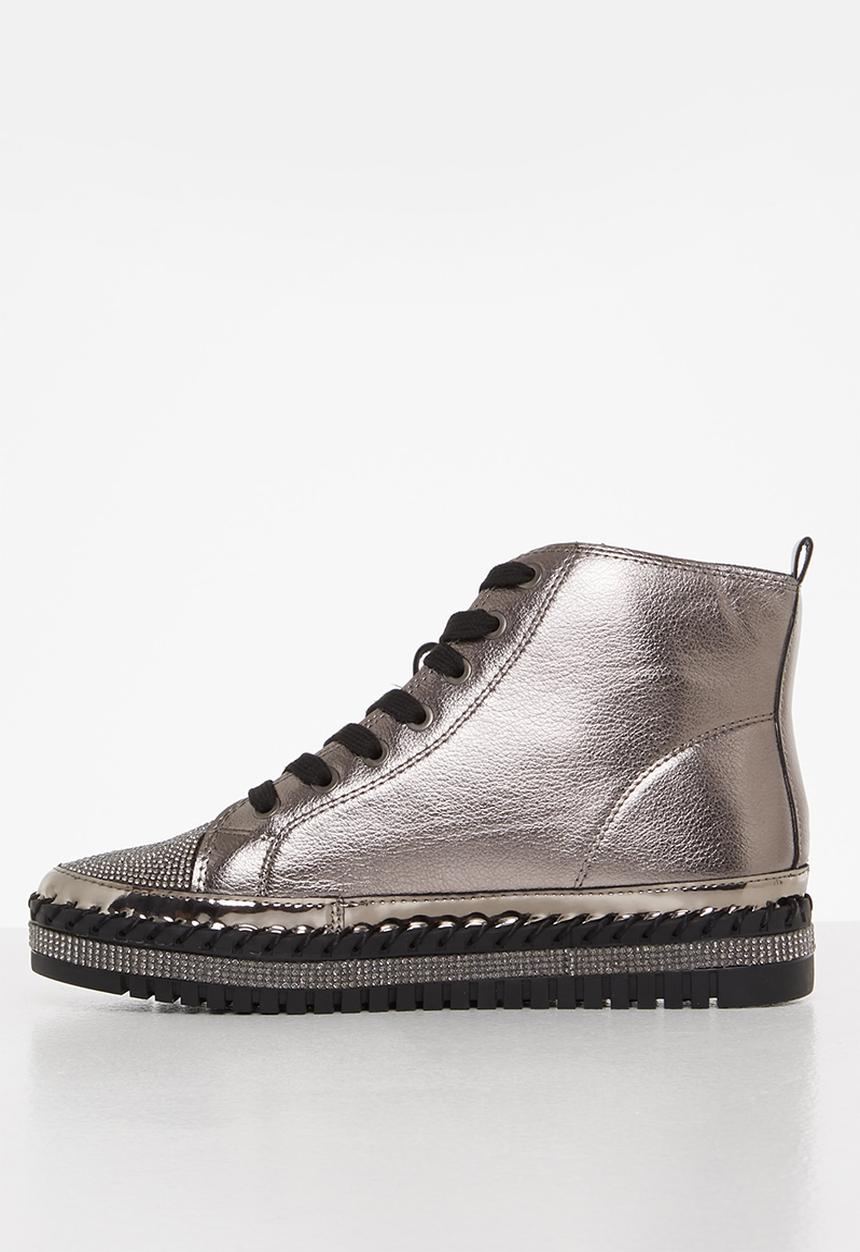 Footwork - Nalli lace up boot - pewter