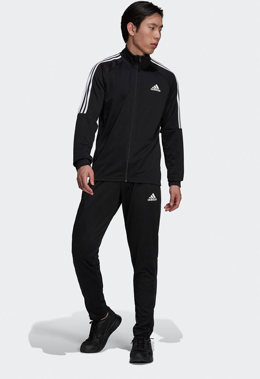 adidas Performance - Aeroready Sereno Cut 3 Stripes Tracksuit Set - black/white