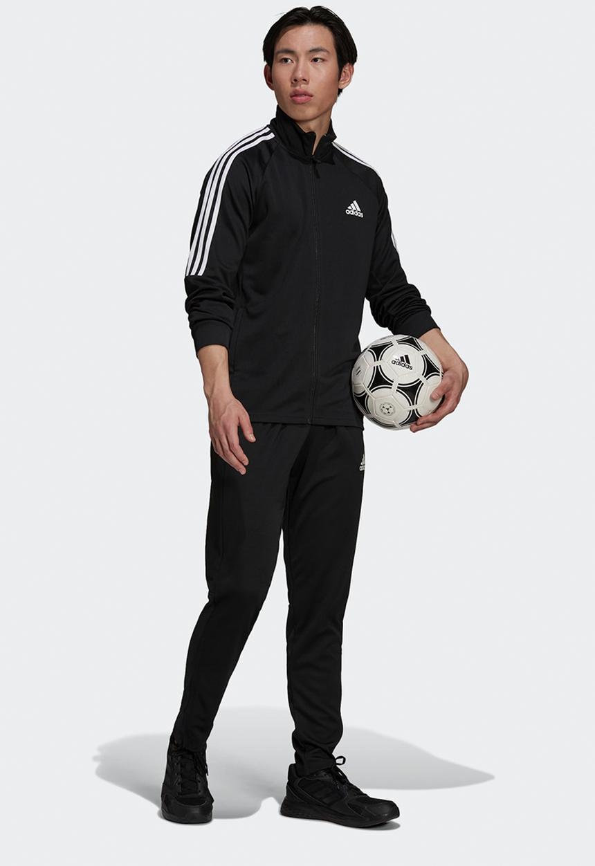 adidas Performance - Aeroready Sereno Cut 3 Stripes Tracksuit Set - black/white