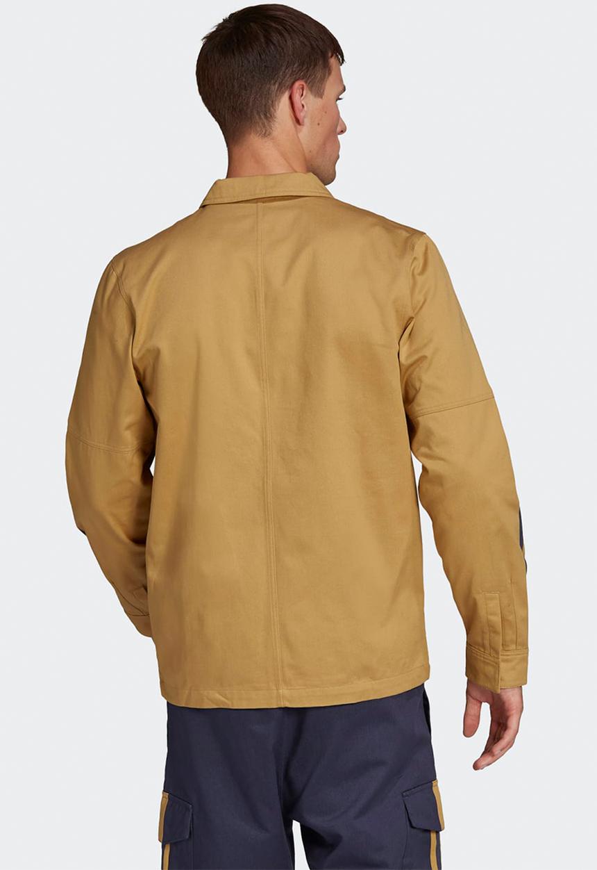 adidas Performance - adidas Tiro Overshirt Jacket - Golden Beige