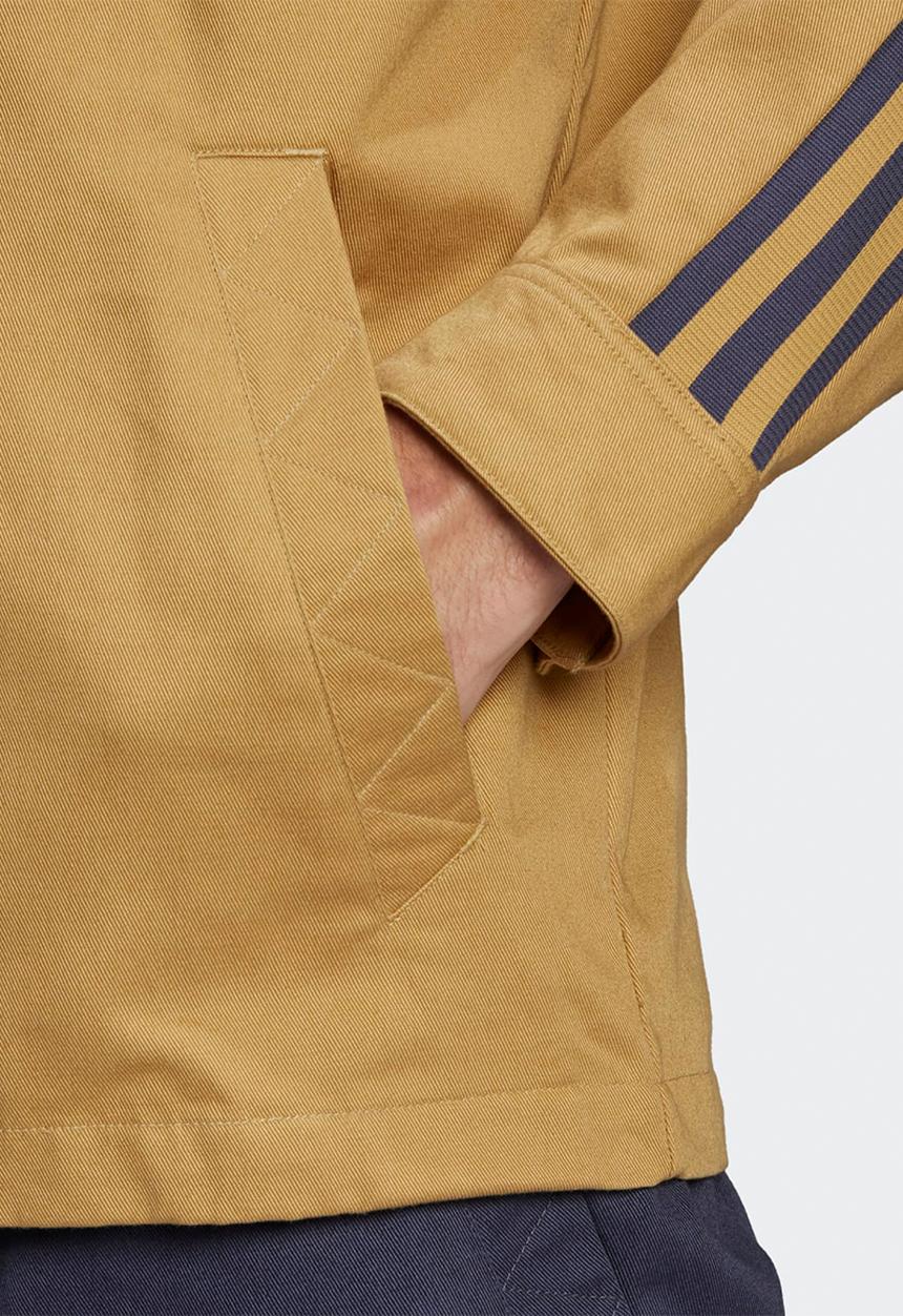 adidas Performance - adidas Tiro Overshirt Jacket - Golden Beige