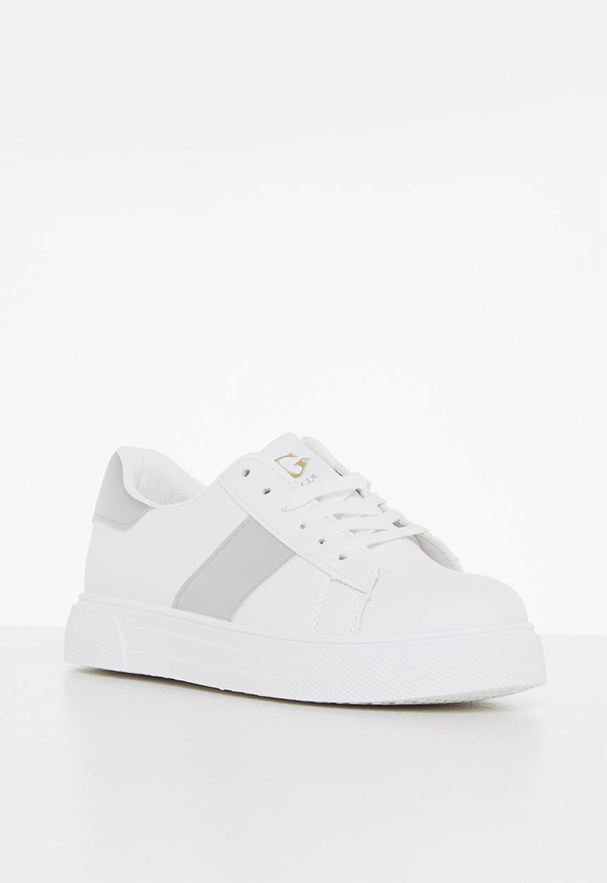 KG - Kelly sneaker - silver chrome/white