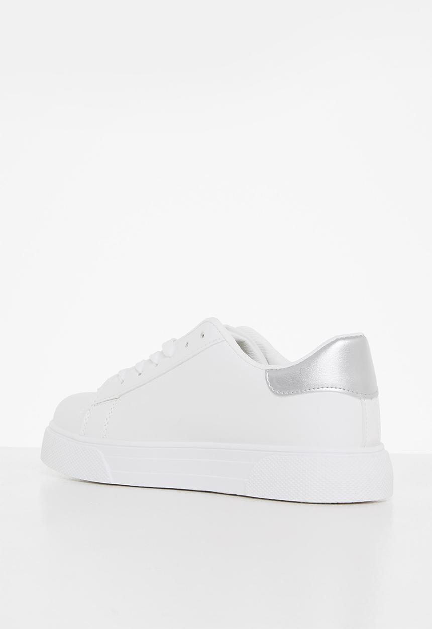 KG - Kelly sneaker - silver chrome/white