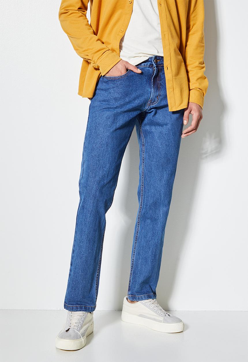 Superbalist - Detroit slim tapered jeans - mid blue