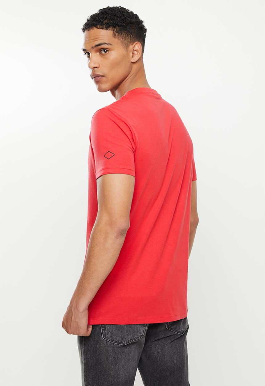 Replay - Replay logo tee - red