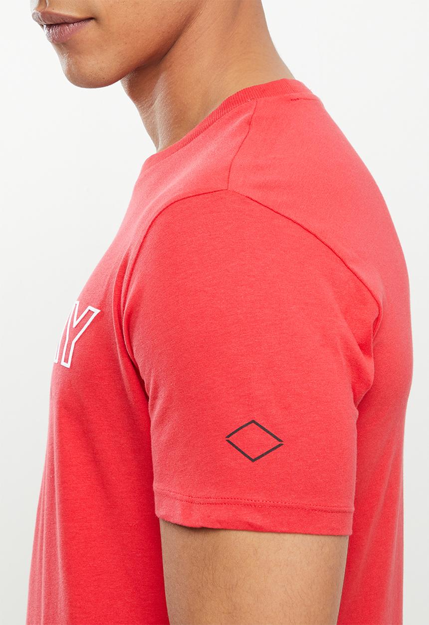Replay - Replay logo tee - red