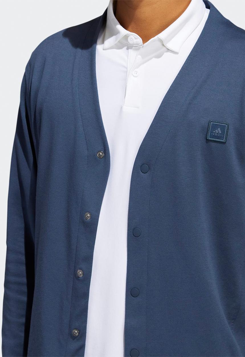 adidas Performance - Go-To Golf Cardigan - Navy