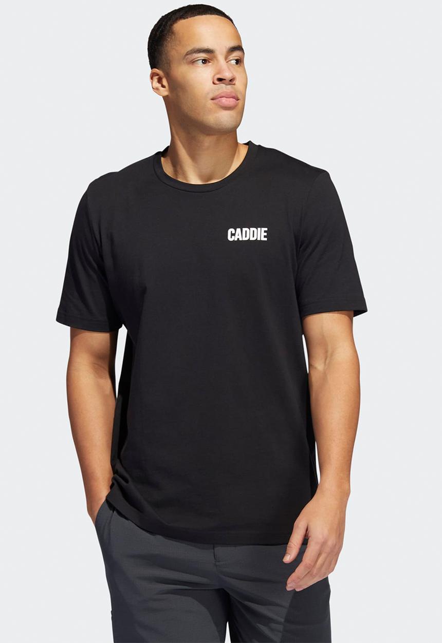 adidas Performance - Adicross Golf  Caddie T-Shirt - Black