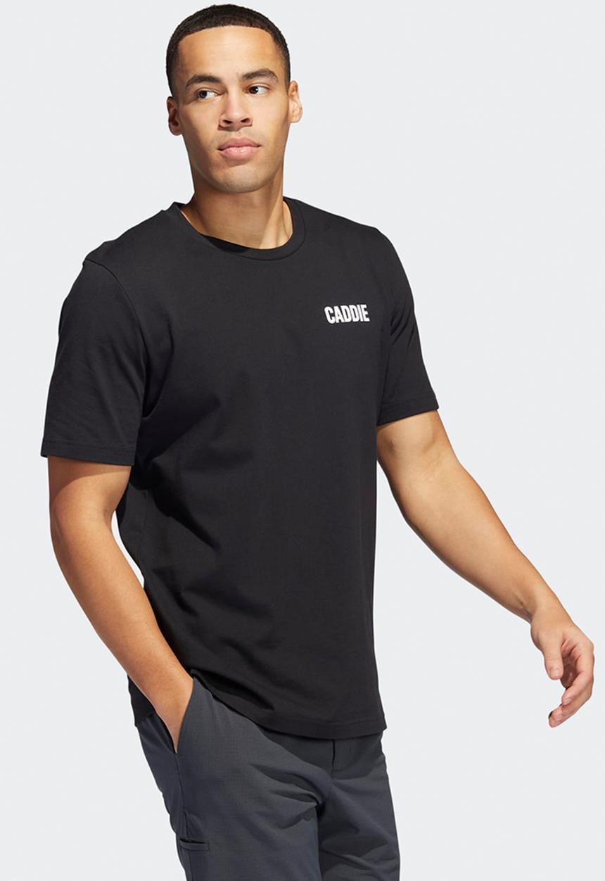 adidas Performance - Adicross Golf  Caddie T-Shirt - Black
