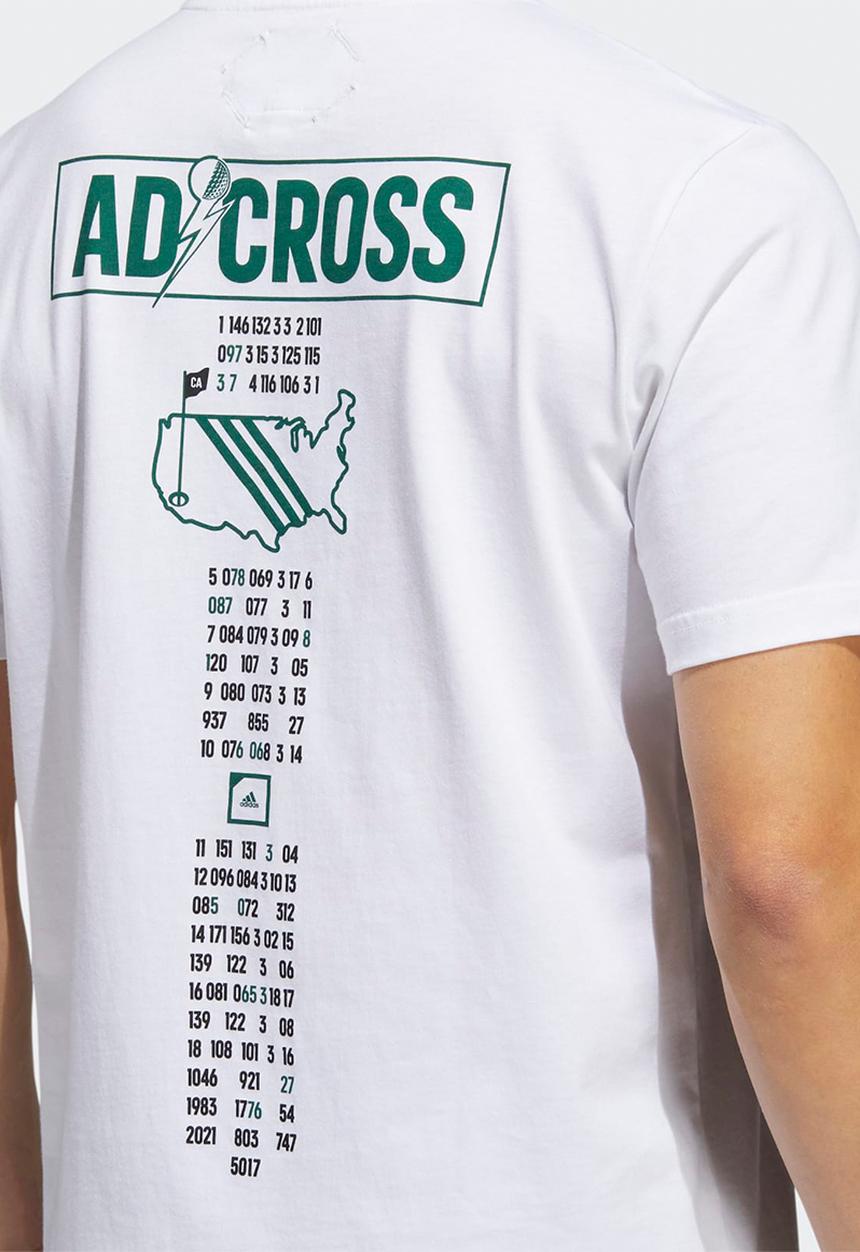 adidas Performance - Adicross Golf Caddie T-Shirt- White