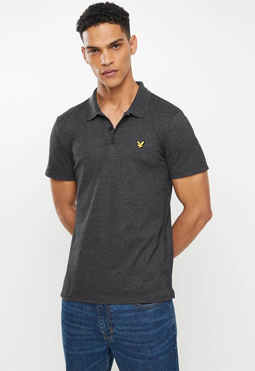 Lyle & Scott - Sportstyled SS Polo - Black marl