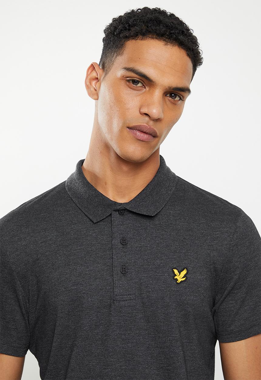 Lyle & Scott - Sportstyled SS Polo - Black marl