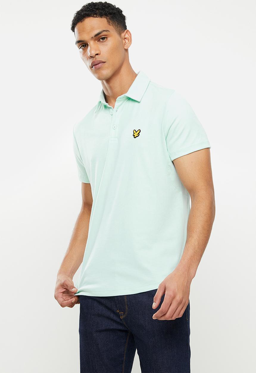 Lyle & Scott - Venture stretch Polo - Acid blue