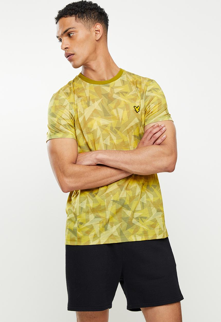 Lyle & Scott - Hiker AOP Tee - Bay Green print