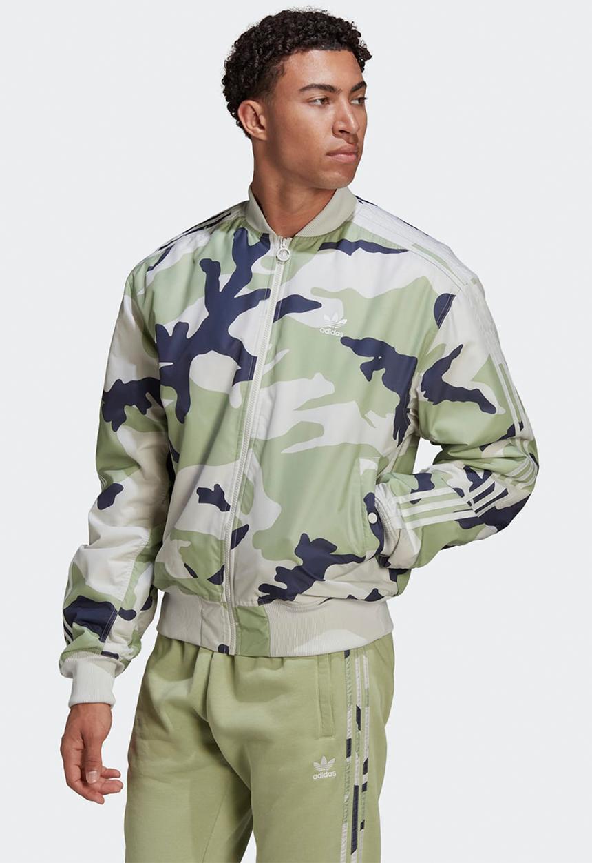 adidas Originals - Graphics Camo Reversible 2in1 VRCT Jacket - orbit grey
