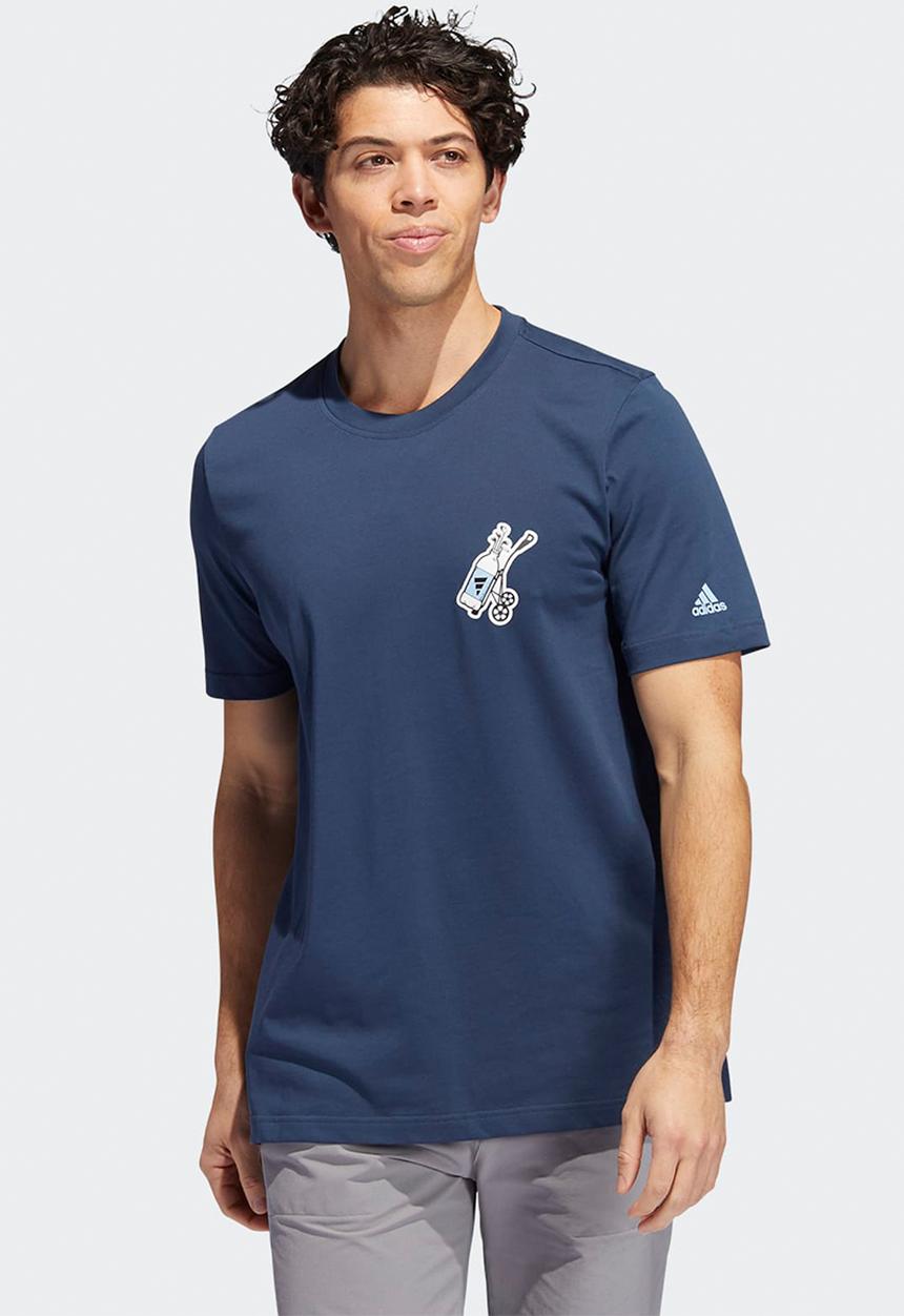 adidas Performance - Play Green Better Golf Tee  - Navy
