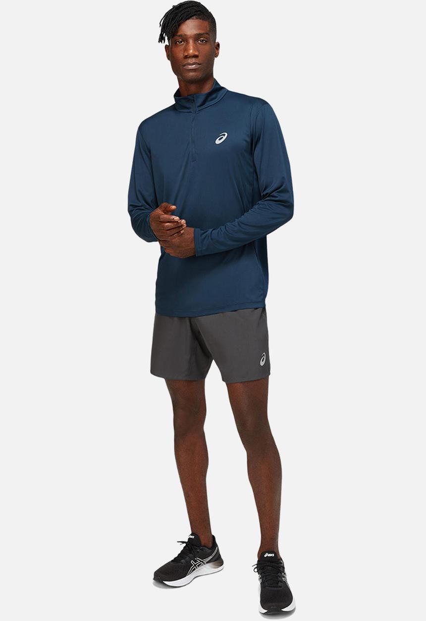 ASICS - Long Sleeve 1/2 zip Top - French Blue
