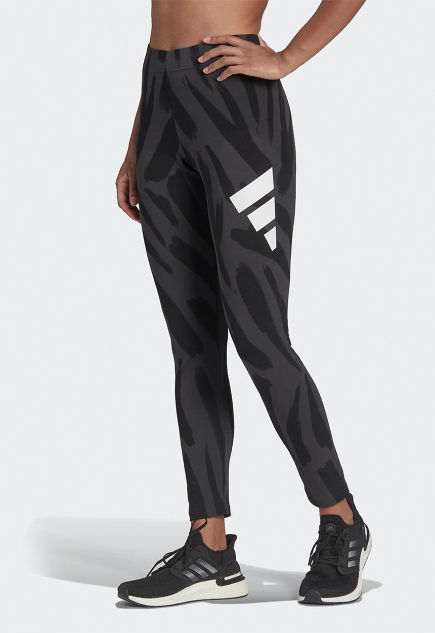 adidas Performance - W fi ff leggings - white, carbon & black