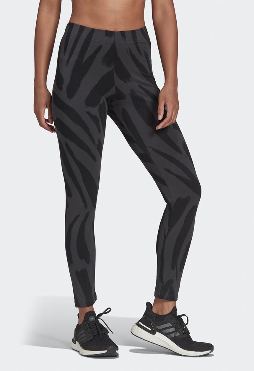 adidas Performance - W fi ff leggings - white, carbon & black