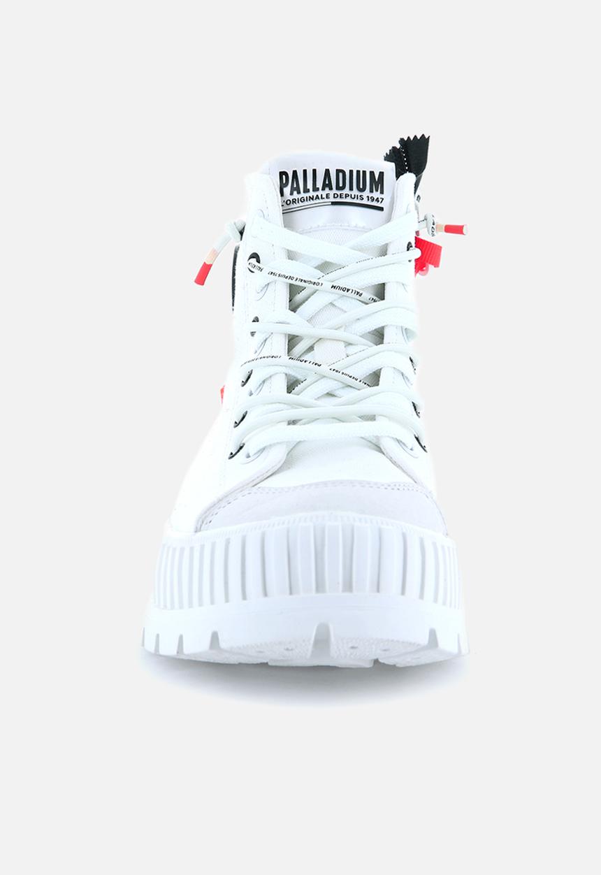 Palladium - Pallashock back zip - star white