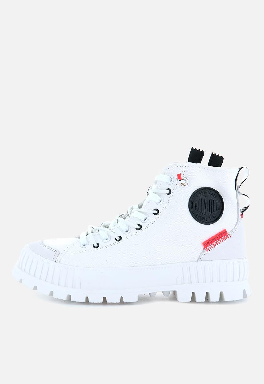 Palladium - Pallashock back zip - star white