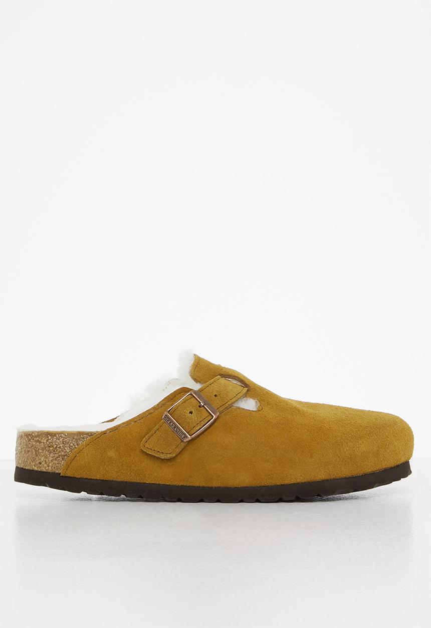 Birkenstock - Boston suede leather regular - mink