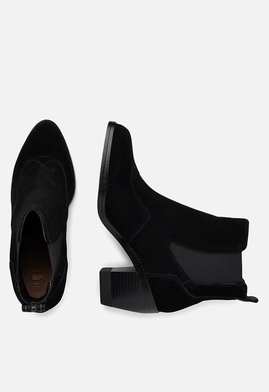 G-STAR - Tacoma suede boot - black