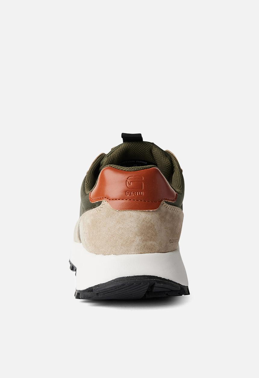 G-STAR - Theq run ctr m - olive & sand