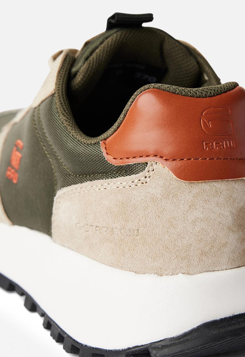 G-STAR - Theq run ctr m - olive & sand