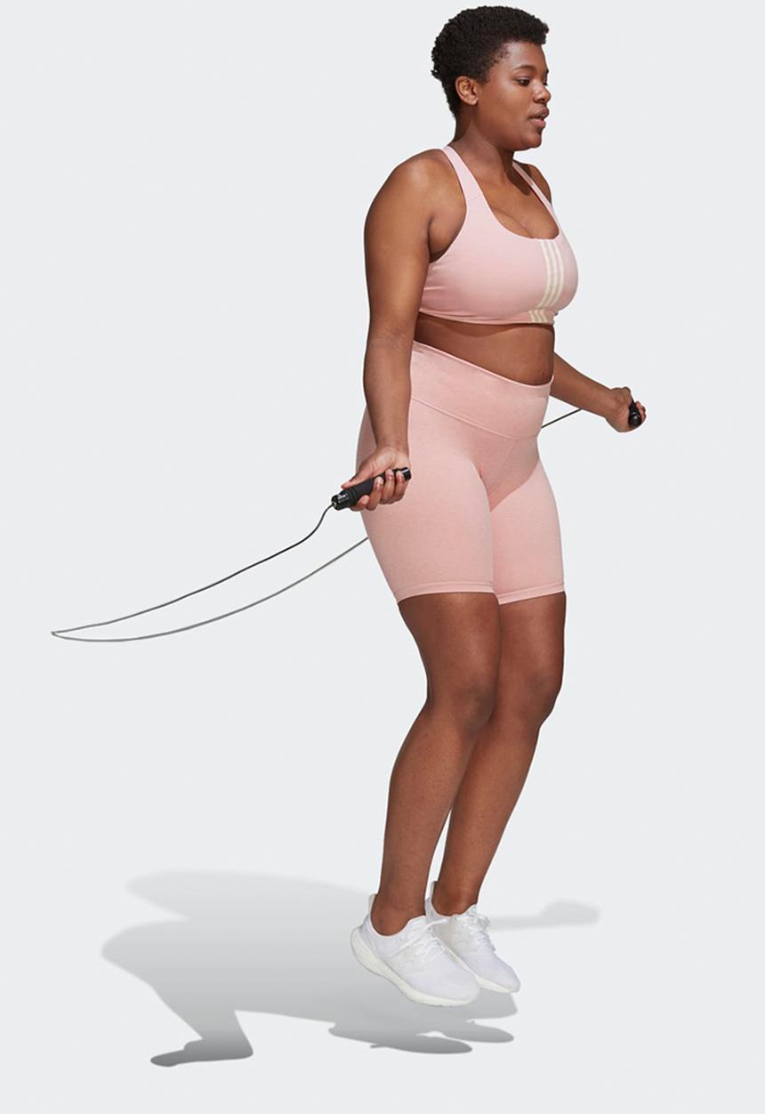 adidas Performance - Plus trn ms 3sps training bra - wonder mauve