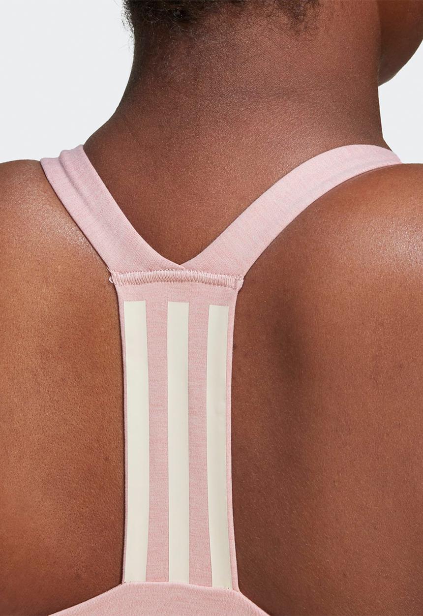 adidas Performance - Plus trn ms 3sps training bra - wonder mauve