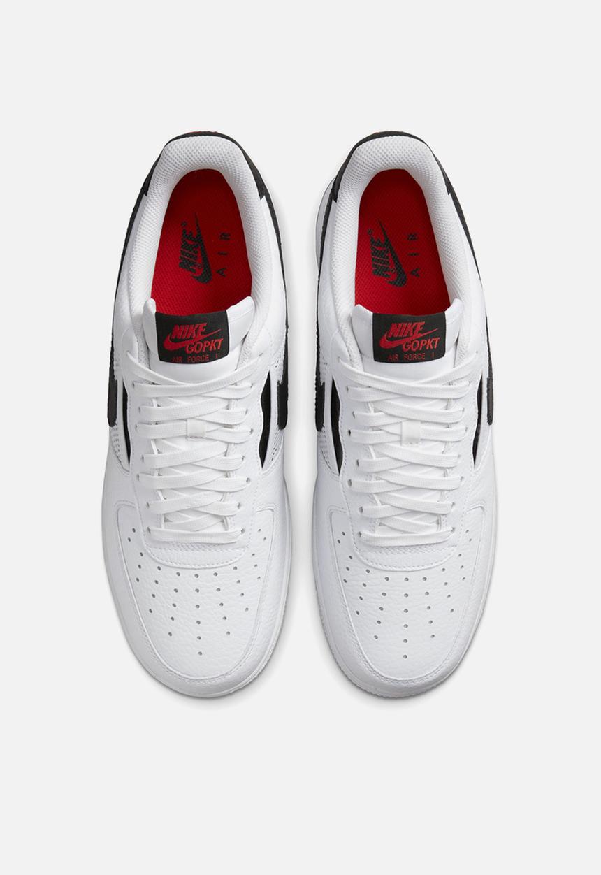 Nike - Nike air force 1 '07 lv8 - white/black-habanero red-white