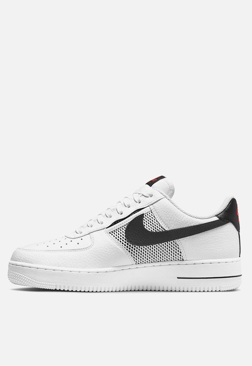 Nike - Nike air force 1 '07 lv8 - white/black-habanero red-white