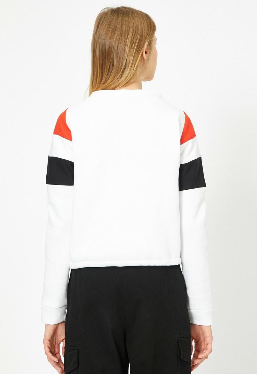 Koton - long sleeve sweatshirt - ecru