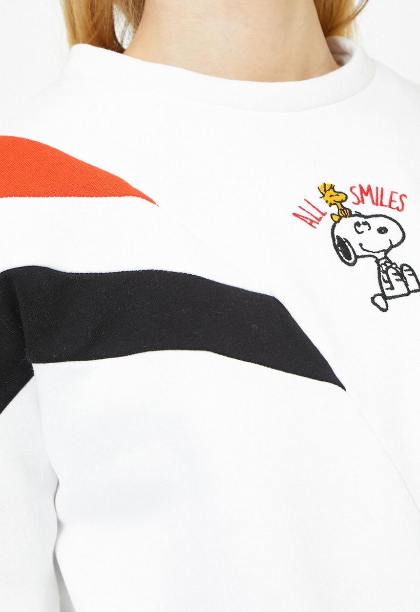 Koton - long sleeve sweatshirt - ecru